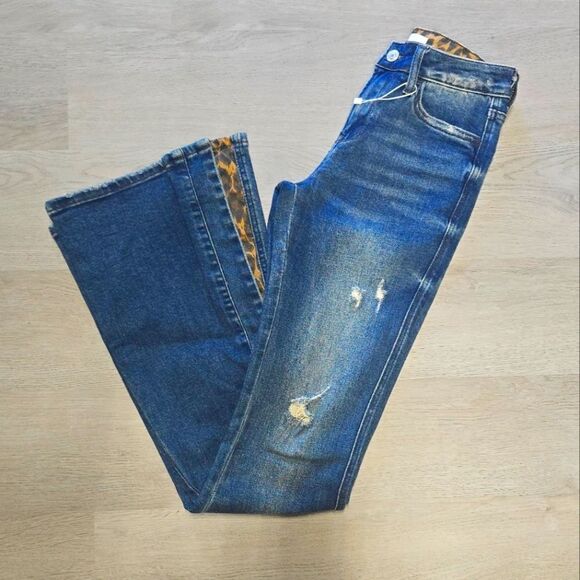 Velvet jeans. NWT never worn. Flare leg - Picture 1 of 9